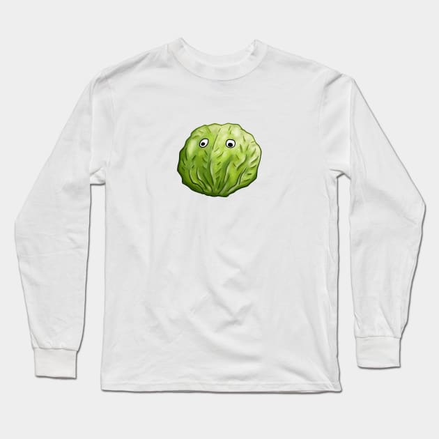 Liz Truss Lettuce Long Sleeve T-Shirt by Takeda_Art